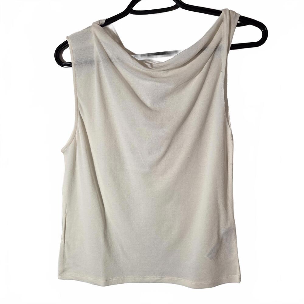 Massimo Dutti Cream Tank Top